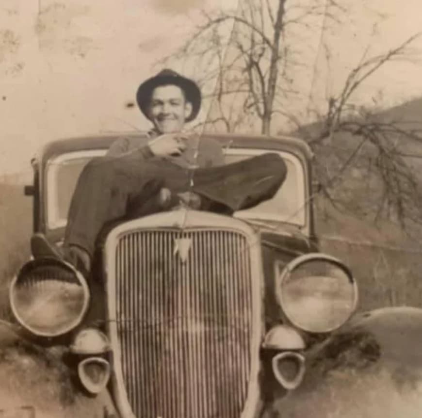 “My grandpa. Guessing late 30s-early 40s. Dude looked like he enjoyed a good time.”